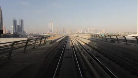 DubaiMetro 0036 Stock Footage 2585321