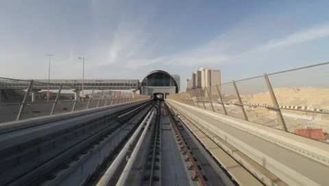 DubaiMetro 0036 Stock Footage 2612652