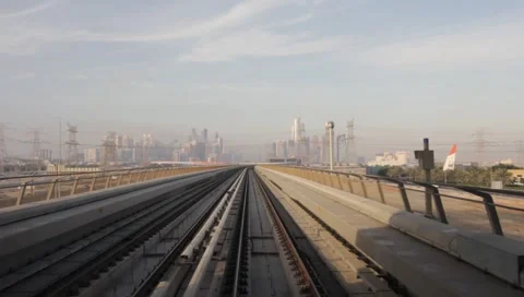 DubaiMetro 0036 Stock Footage 2632906