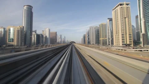 DubaiMetro 0036 Stock Footage 2641987