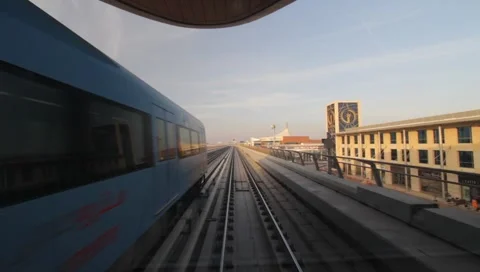 DubaiMetro 0036 Stock Footage 2800557