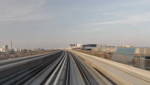 DubaiMetro 0036 Stock Footage 2802481