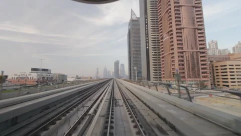 DubaiMetro 0036 Stock Footage 2820696