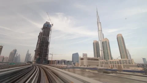 DubaiMetro 0036 Stock Footage 2821879