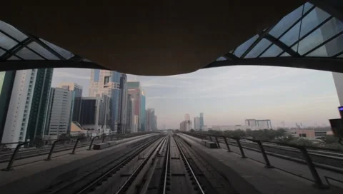 DubaiMetro 0036 Stock Footage 2830665