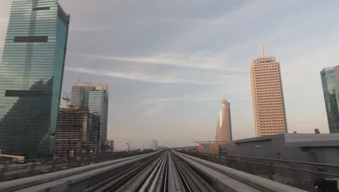DubaiMetro 0036 Stock Footage 2835056