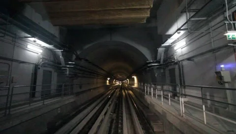 DubaiMetro 0036 Stock Footage 2841472