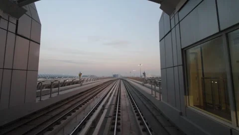 DubaiMetro 0036 Stock Footage 2872594
