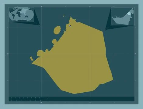 Dubay, United Arab Emirates. Solid color shape Stock Illustration