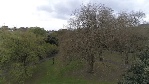 Dublin aerial sky view 4k Stock Footage 101113655