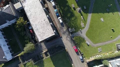 Dublin aerial sky view 4k Stock Footage 101147889