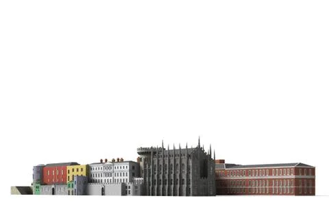 Dublin castle 5 Stock Illustration