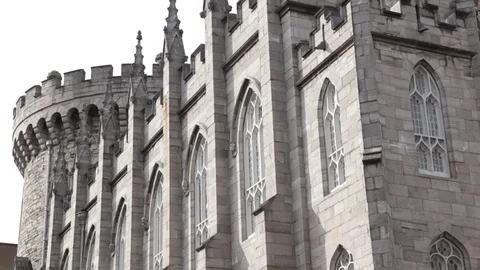 Dublin Castle - Dublin, Ireland Stock-Footage 80900502