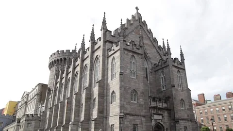 Dublin Castle - Dublin, Ireland Stock-Footage 80900548