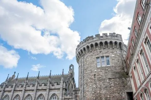 Dublin castle Stock Photos