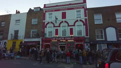 The Dublin Castle Pub Stock Footage 300308677