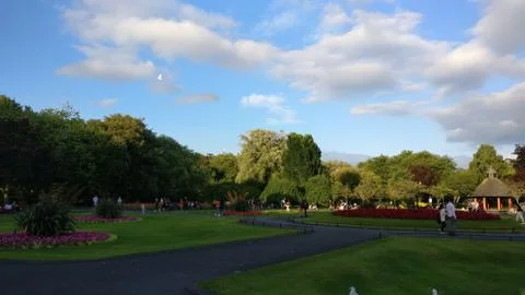 Dublin Central Park Stock Photos