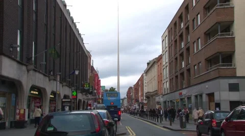 Dublin City Centre Stock-Footage 42475440