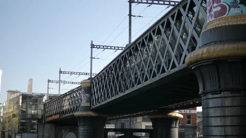 Dublin City Dart Stock Footage 154114659