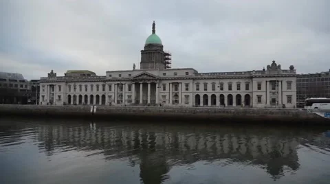 Dublin Customs House Video stock 46693785