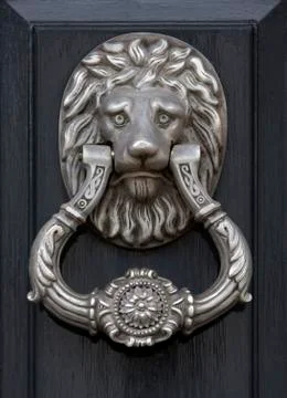 Dublin door knocker Stock Photos