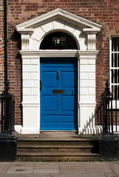 Dublin door Stock Photos
