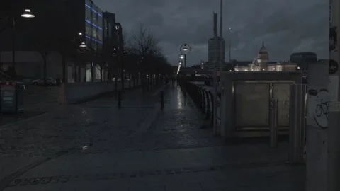 Dublin Down the River 動画素材 143557161