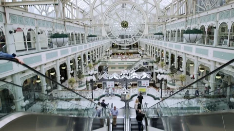DUBLIN ESCALTOR Video stock 95456602