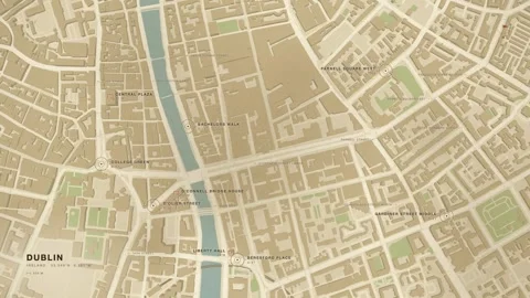 Dublin Stock Footage 344116213