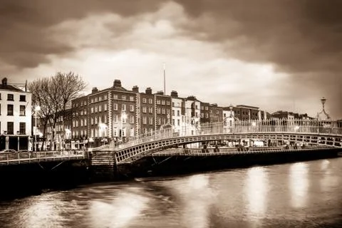 Dublin ha'penny Stock Photos