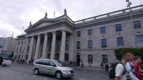Dublin, Ireland General Post Office (GPO) Vídeos de archivo 65049528