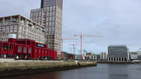 Dublin, Ireland - March 17 2024 "Dublin during St Patrick festival' Stock Footage 291580452