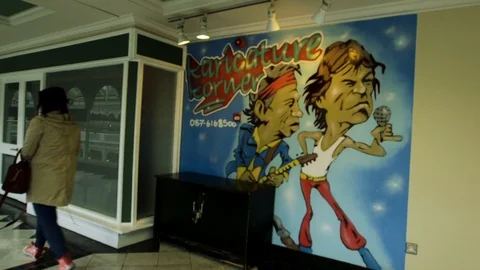 DUBLIN MURAL 스톡 동영상 95457767