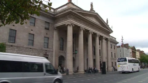 Dublin O'Connell Street Stock Footage 42476058