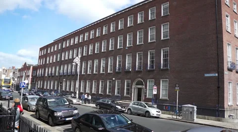 Dublin Office Block Stock Footage 32702574