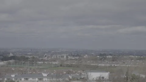 Dublin from Sandyford Stock Footage 309102688