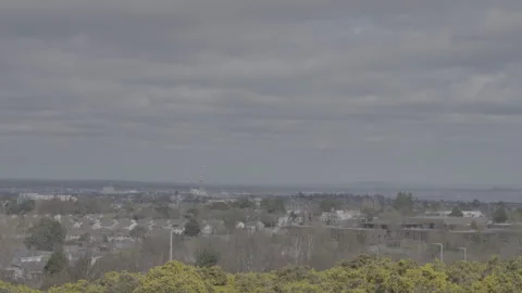 Dublin from Sandyford Stock Footage 309103091