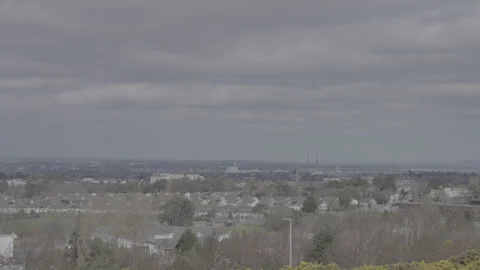 Dublin from Sandyford Stock Footage 309103204