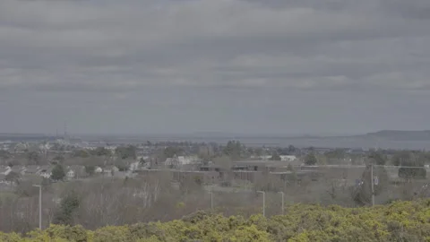 Dublin from Sandyford Stock Footage 309105616