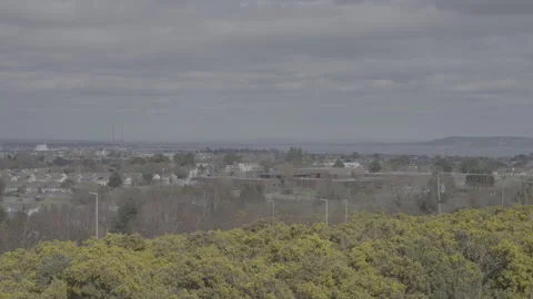 Dublin from Sandyford Stock Footage 309107092