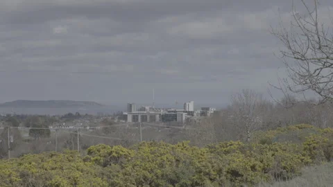 Dublin from Sandyford Stock Footage 309107127