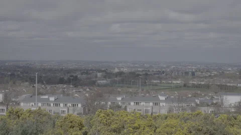 Dublin from Sandyford Stock Footage 309118880