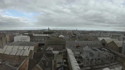 Dublin Skyline Stock Footage 147834836