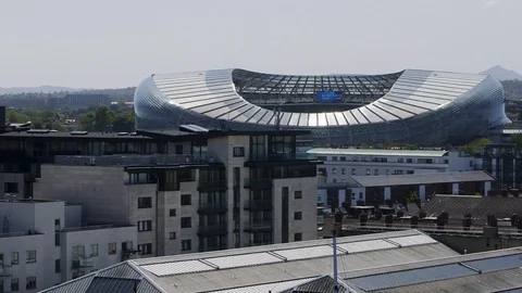 DUBLIN STADIUM Video stock 95460151