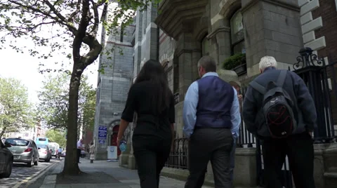 Dublin Street Stock Footage 32702019