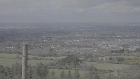 Dublin from Ticknock Stock Footage 309114008