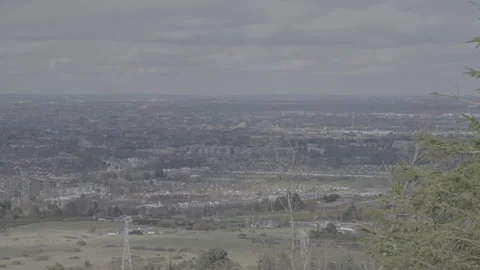 Dublin from Ticknock Stock Footage 309114404