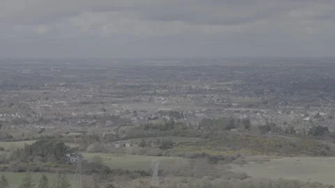 Dublin from Ticknock Stock Footage 309114545