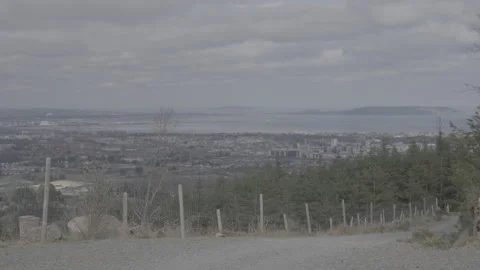 Dublin from Ticknock Stock Footage 309117846