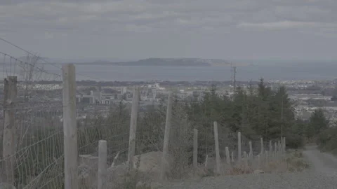 Dublin from Ticknock Stock Footage 309117864